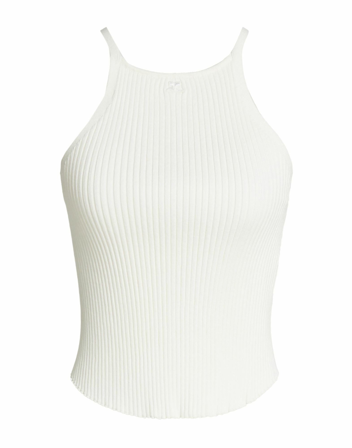 Courrèges Womens Top Ivory
