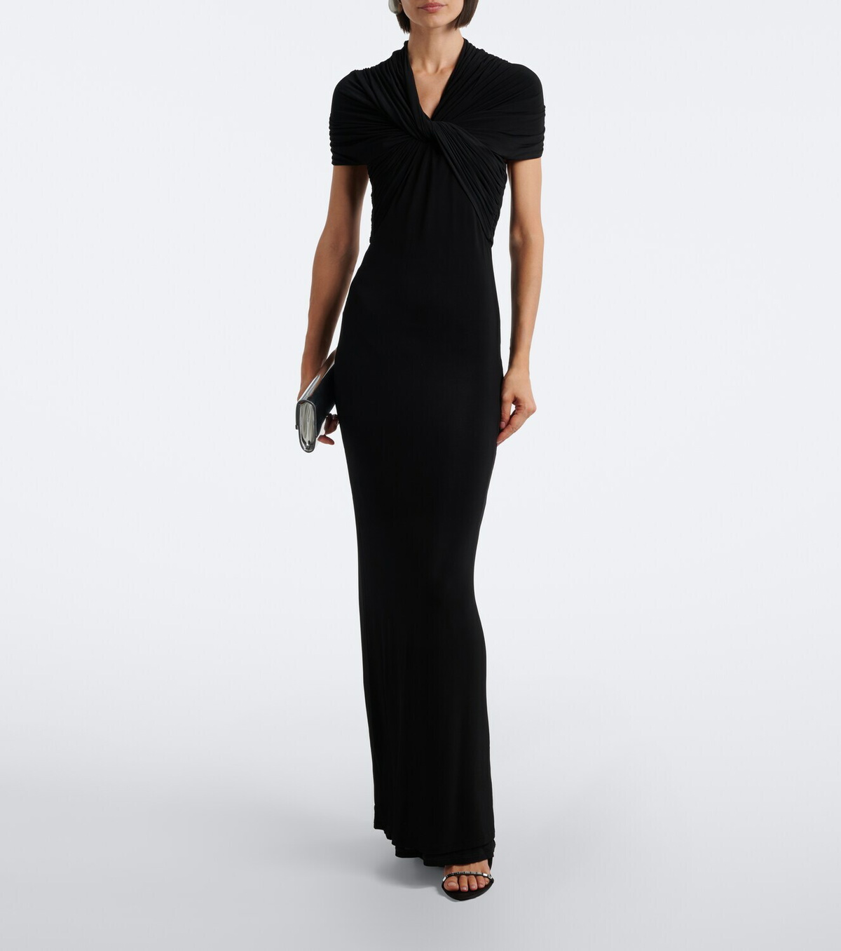 Tove Rama gathered maxi dress