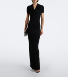 Tove Rama gathered maxi dress