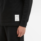 Norse Projects Men's Fraser Tab Series Crew Sweat in Black