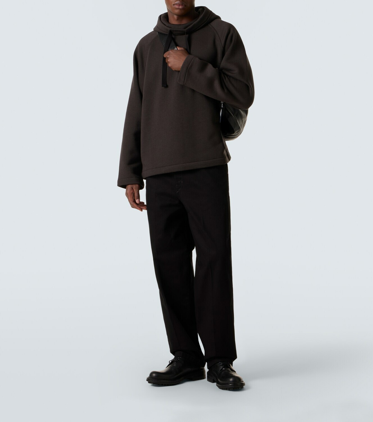 Lemaire Wool and cotton hoodie