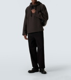 Lemaire Wool and cotton hoodie