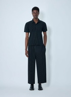 Homme Plissé Issey Miyake Pleated Short Sleeve Shirt