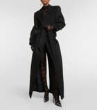Saint Laurent Double-breasted wool coat