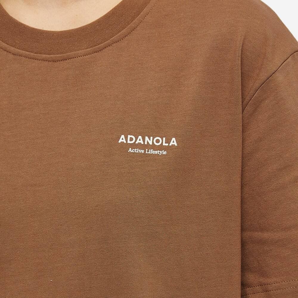 Adanola Women's Tonal Logo T-Shirt - END. Exclusive in Chocolate Brown ...