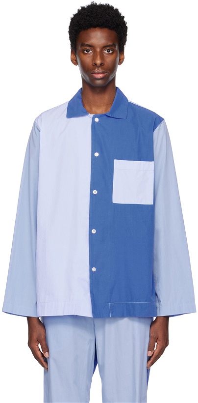 Photo: Tekla SSENSE Exclusive Blue Pyjama Shirt