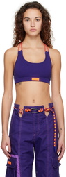 adidas x IVY PARK Purple Scoop Neck Bra