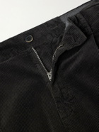 Barena - Straight-Leg Pleated Cotton-Blend Corduroy Trousers - Brown