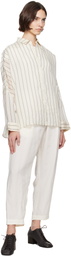 CASEY CASEY Off-White Verger Lounge Pants