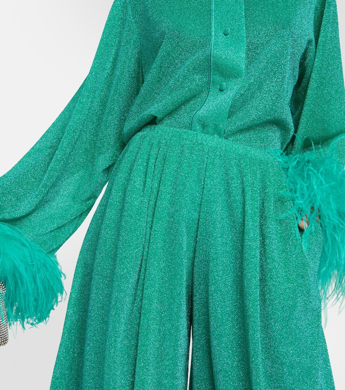 Oséree Lumière wide-leg pants