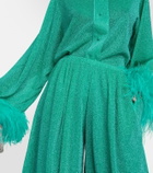 Oséree Lumière wide-leg pants