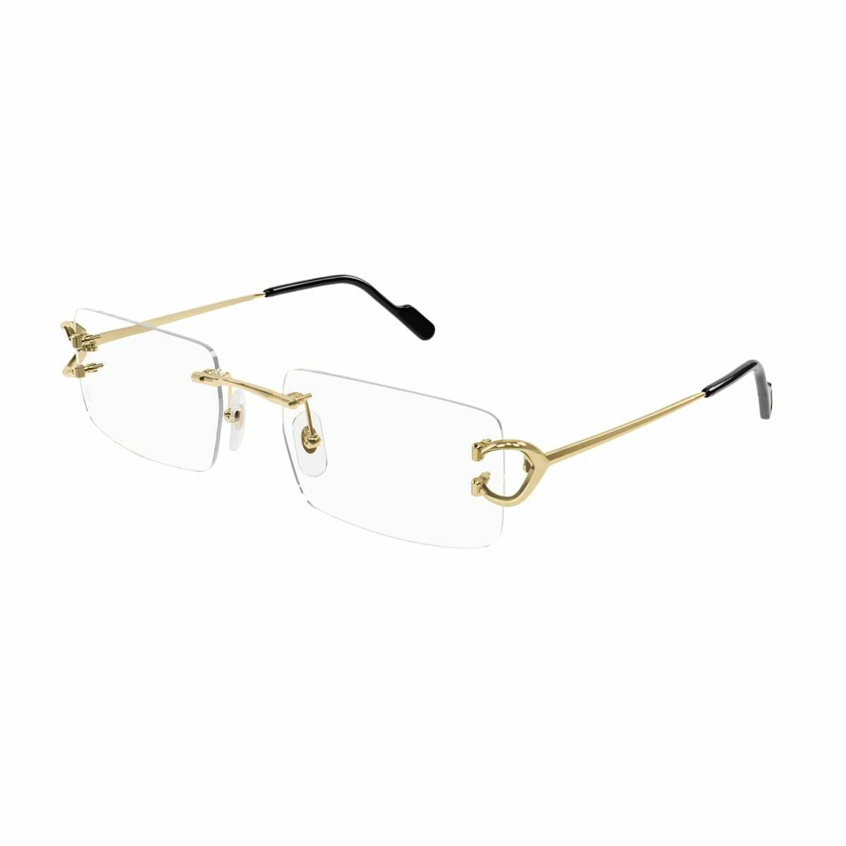 Cartier Eyewear Cartier Ct0488o Décor C Classique 001 Gold Glasses
