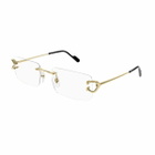 Cartier Eyewear Cartier Ct0488o Décor C Classique 001 Gold Glasses