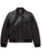 HUGO BOSS - Leather Jacket - Black - IT 44