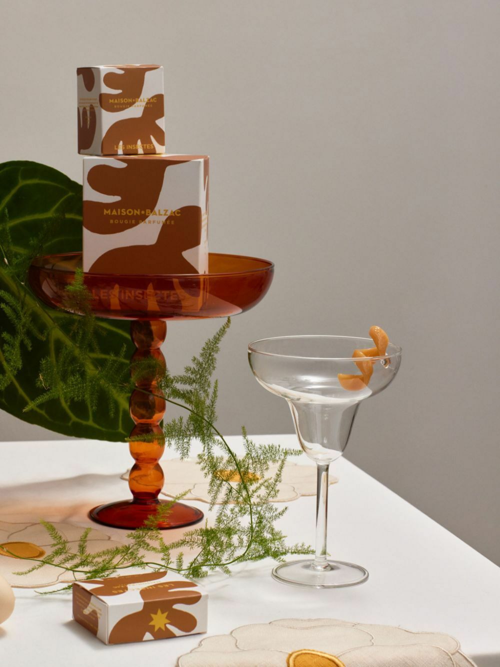 Maison Balzac Clear Le Twist Cocktail Glass