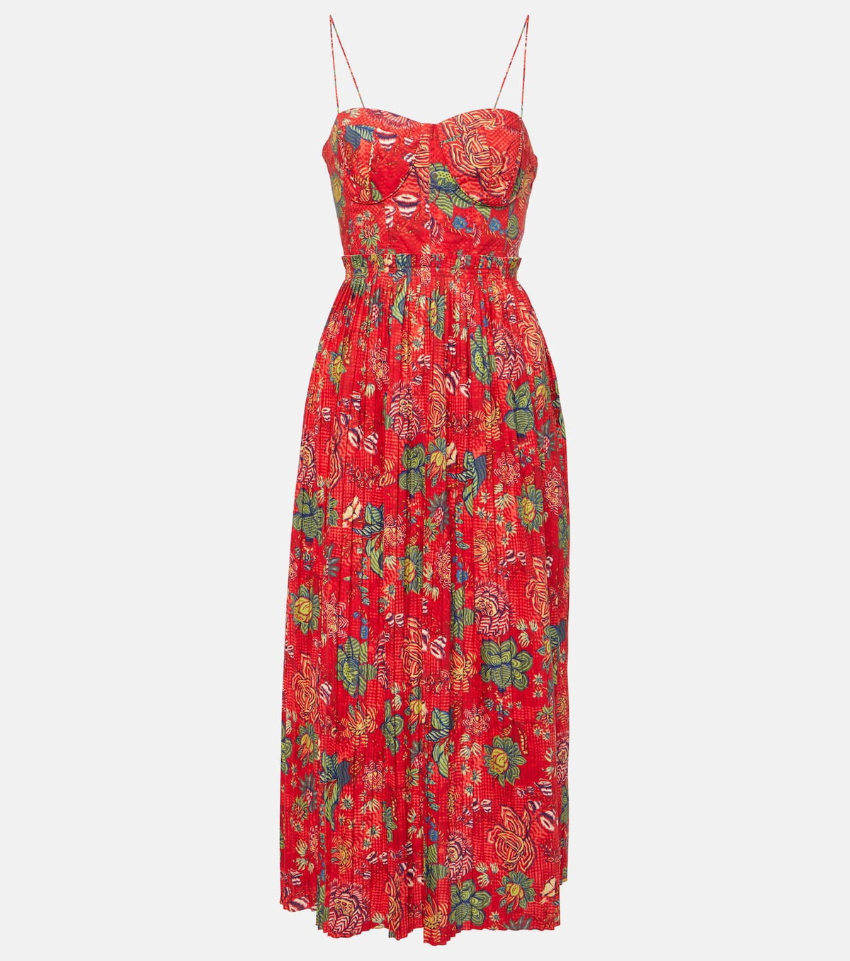 Ulla Johnson Jessie cotton poplin midi dress Ulla Johnson