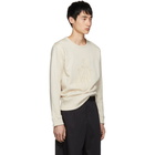 JW Anderson Beige Logo Sweatshirt