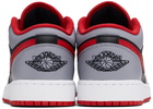 Nike Jordan Big Kids Gray & Black Air Jordan 1 Low Sneakers
