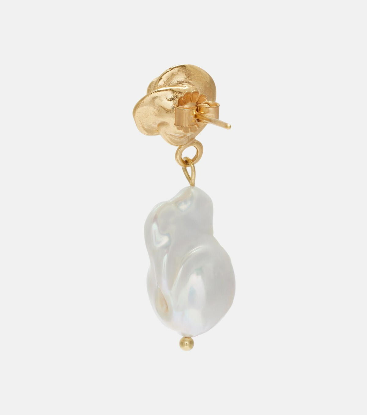 Magda Butrym Baroque pearl gold-plated drop earrings
