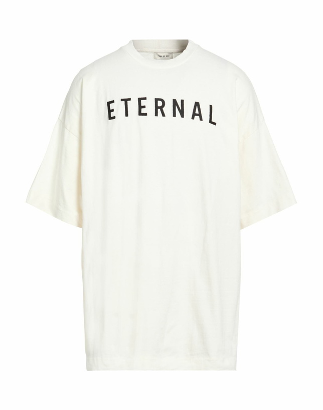 Photo: Fear Of God Mens T-shirt Ivory
