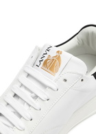 Lanvin DDB0 Leather Sneakers White And Black