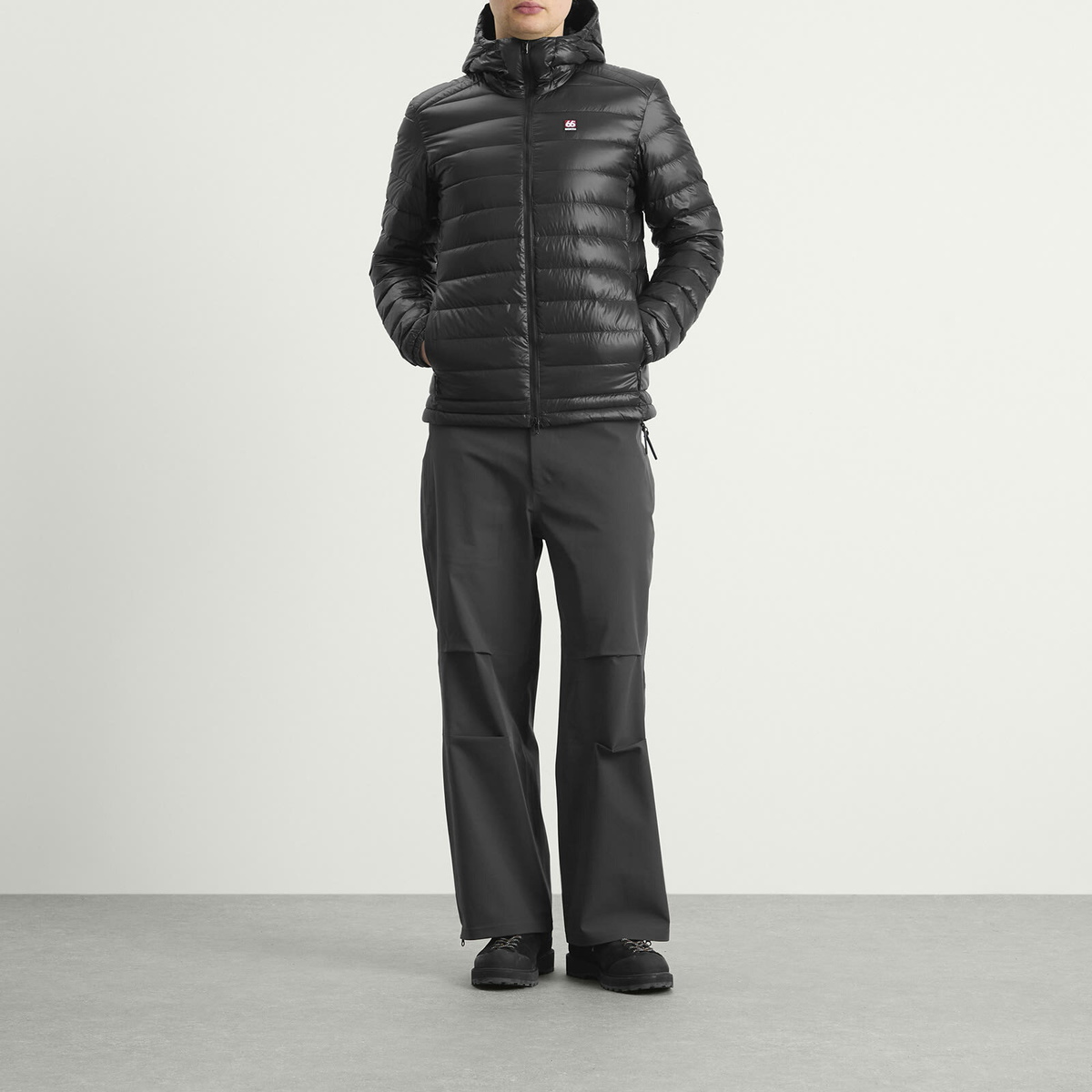 66° North Men's Keilir Down Jacket in Black