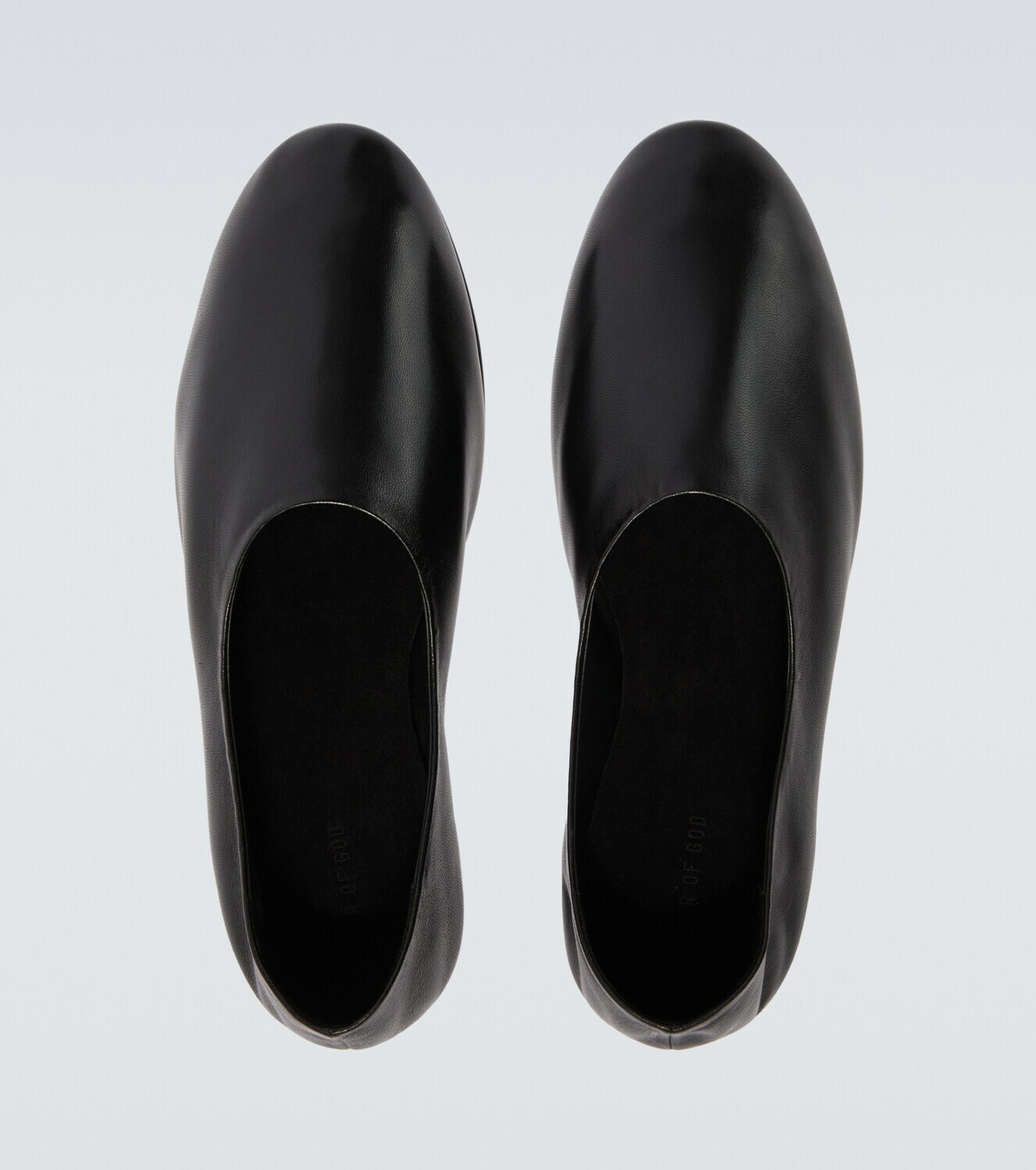 Fear of God Ballerino leather slip-on shoes
