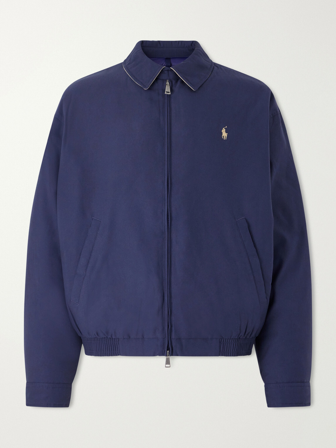Polo Ralph Lauren - Logo-Embroidered Recycled-Shell Down Jacket - Blue