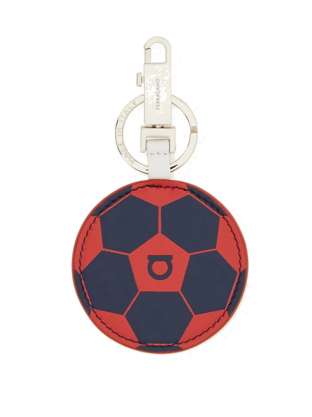 Photo: Ferragamo Mens Keychain - Citymatch Capsule in Green