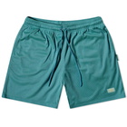 Advisory Board Crystals Men's Mesh Short in Green