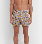 Sunspel - Printed Cotton Boxer Shorts - Multi