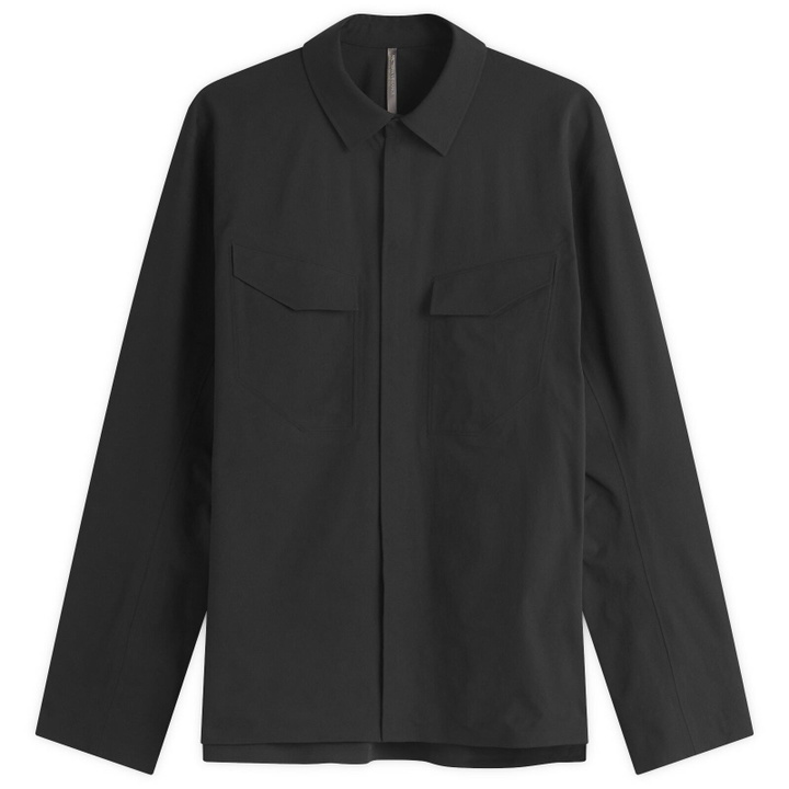 Photo: Arc'teryx Veilance Men's Field Long Sleeve Shirt in Black