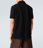Gucci Horsebit cotton-blend piqué polo shirt