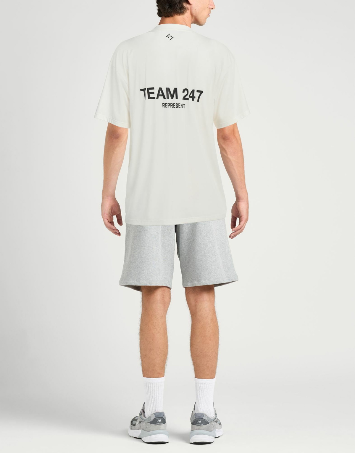 Represent Mens T-shirt Cream