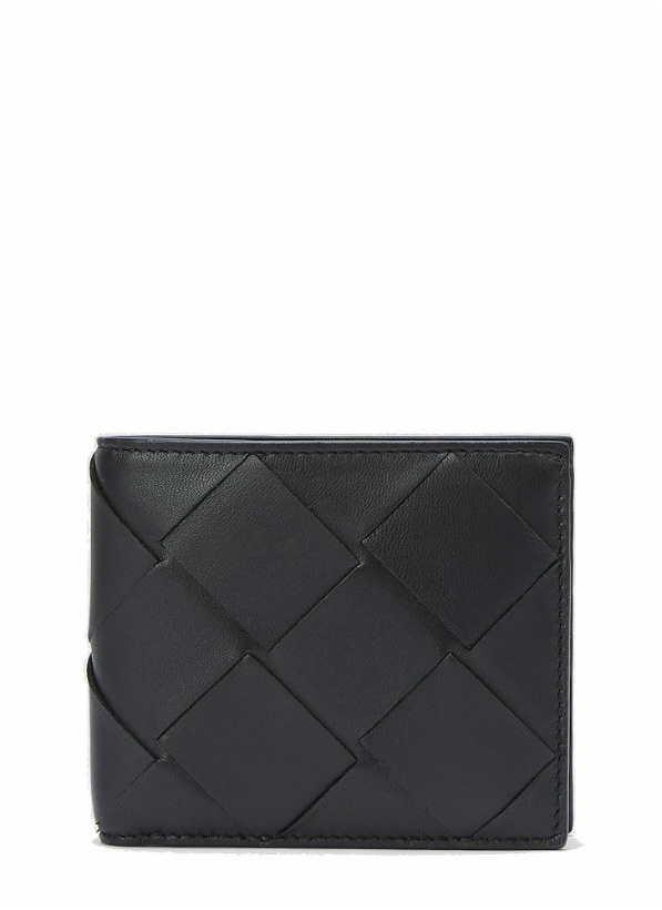 Photo: Bottega Veneta - Bi-Fold Wallet in Black