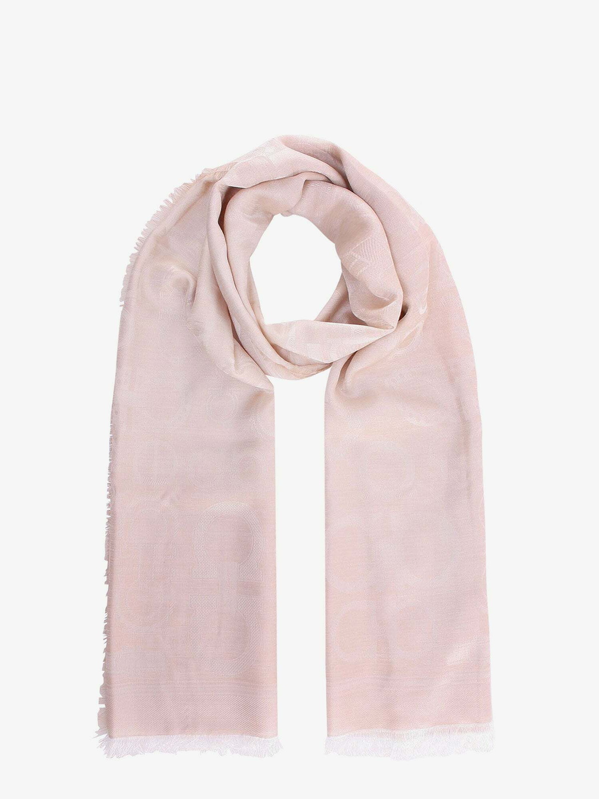 Ferragamo Scarf Beige Womens Salvatore Ferragamo