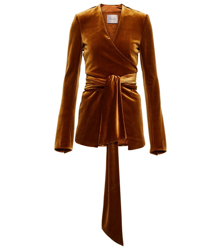 Photo: Galvan Winter Sun velvet jacket