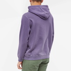 Gramicci Men's Fuzzy G-Logo Popover Hoody in Purple Pigment