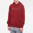 Undercover Men's Permanent Hoody in Bordeaux