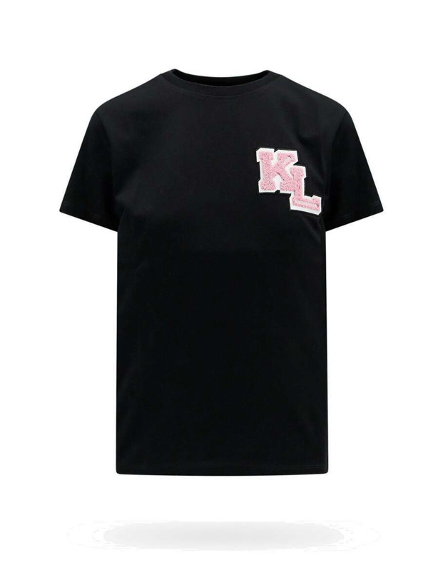 Photo: Karl Lagerfeld   T Shirt Black   Womens