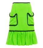 Rodarte - Embellished wool midi skirt