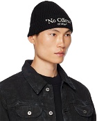 Off-White Black 'No Offence' Beanie