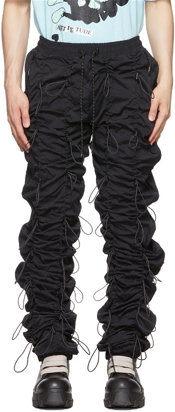 Photo: 99% IS Black Reflector Gobchang Lounge Pants