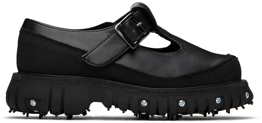 Phileo Kids Black Massive Jane Flats