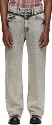 MMIC Gray Off Jeans