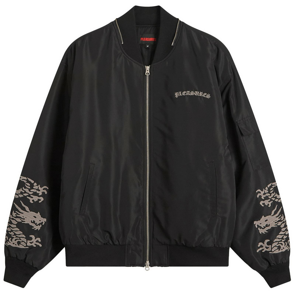 Pleasures Men's Dragon Bomber Jacket in Black