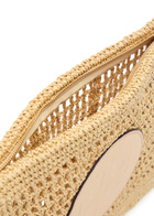 Tory Burch Ella Raffia Clutch - Natural - One Size