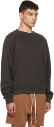 Les Tien Gray Cotton Sweatshirt