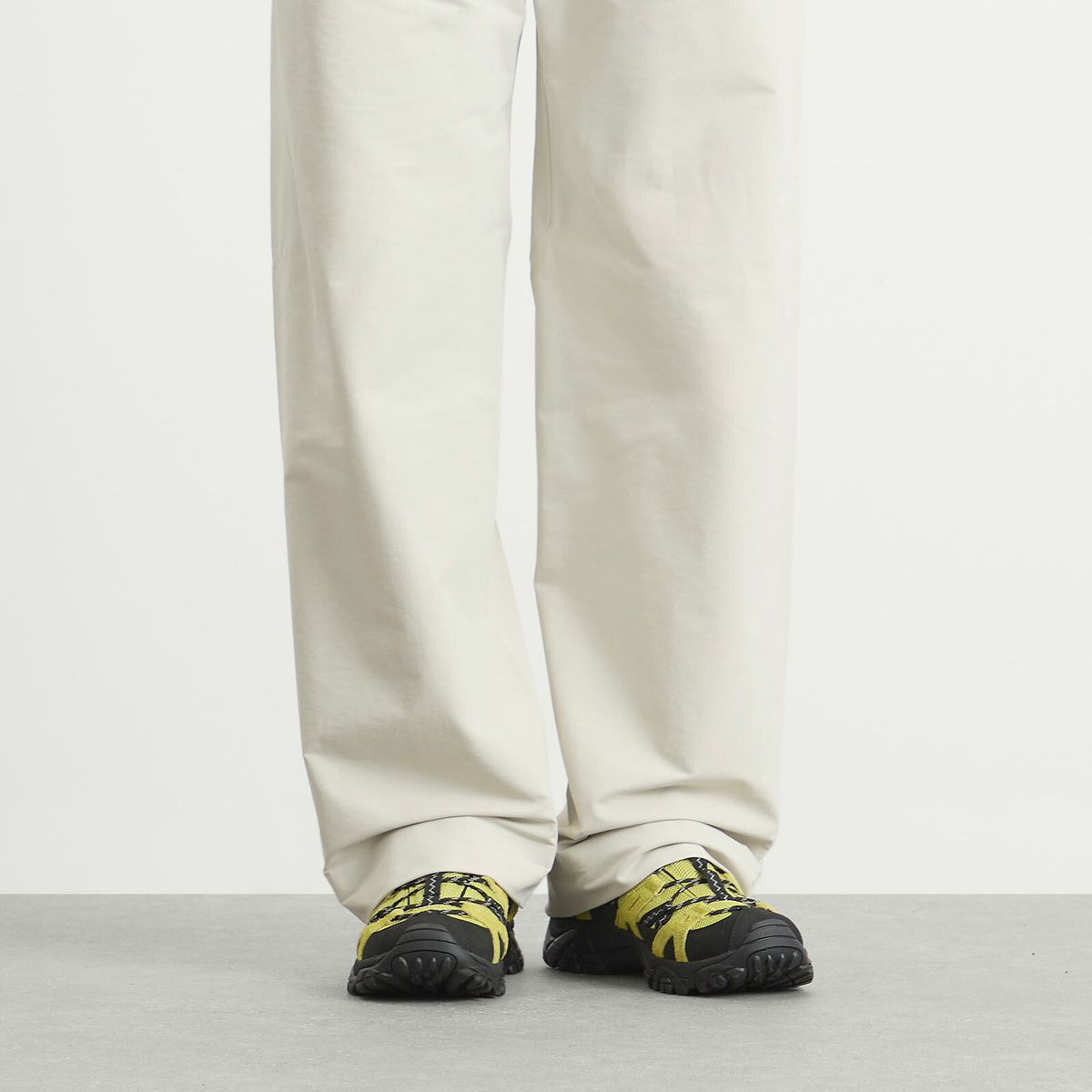 Merrell Men's x Gramicci Moab 2 Siren Sneakers in Dark Citron