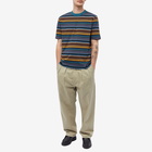 Paul Smith Men's Stripe T-Shirt in Brown